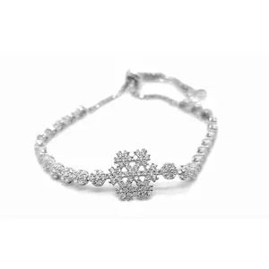 Snowflake Bolo Bracelet Snowflake Bolo Bracelet