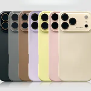 Cute Soft Phone Case with Full Lens Coverage & Liquid-Like Large Window |   Anti-Fingerprint Drop-Proof Durable |   Compatible with iPhone 17/16/14/13/12 Pro Max Plus AIR