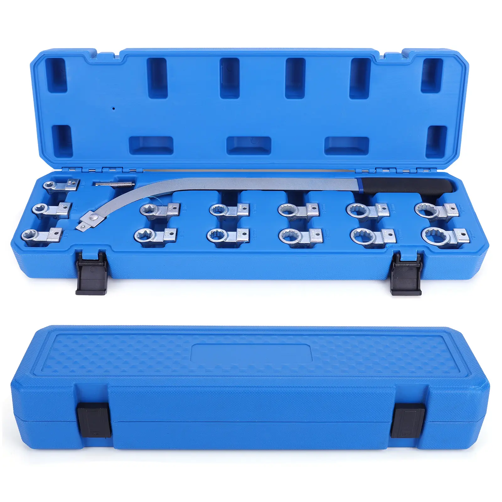 15PCS Serpentine Belt Tension Pulley Wrench Set Engine Timing Belt Tensioning Screw Remover Auxiliary Belt Tensioner Pulley Wrench Set Belt Tension Tensioning Adjuster Lever Tool Fit for Most Vehicles