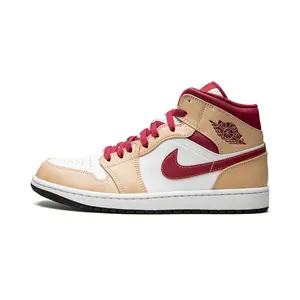Air Jordan 1 Mid "Light Curry" 554724 201