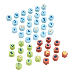 Kaplan Early Learning Company Giant Letter, Number & Shape Stampers