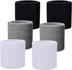 Sports Wristbands Sweatbands for Men & Women – Breathable Absorbent Bands for Gym, Running, Tennis & Workout