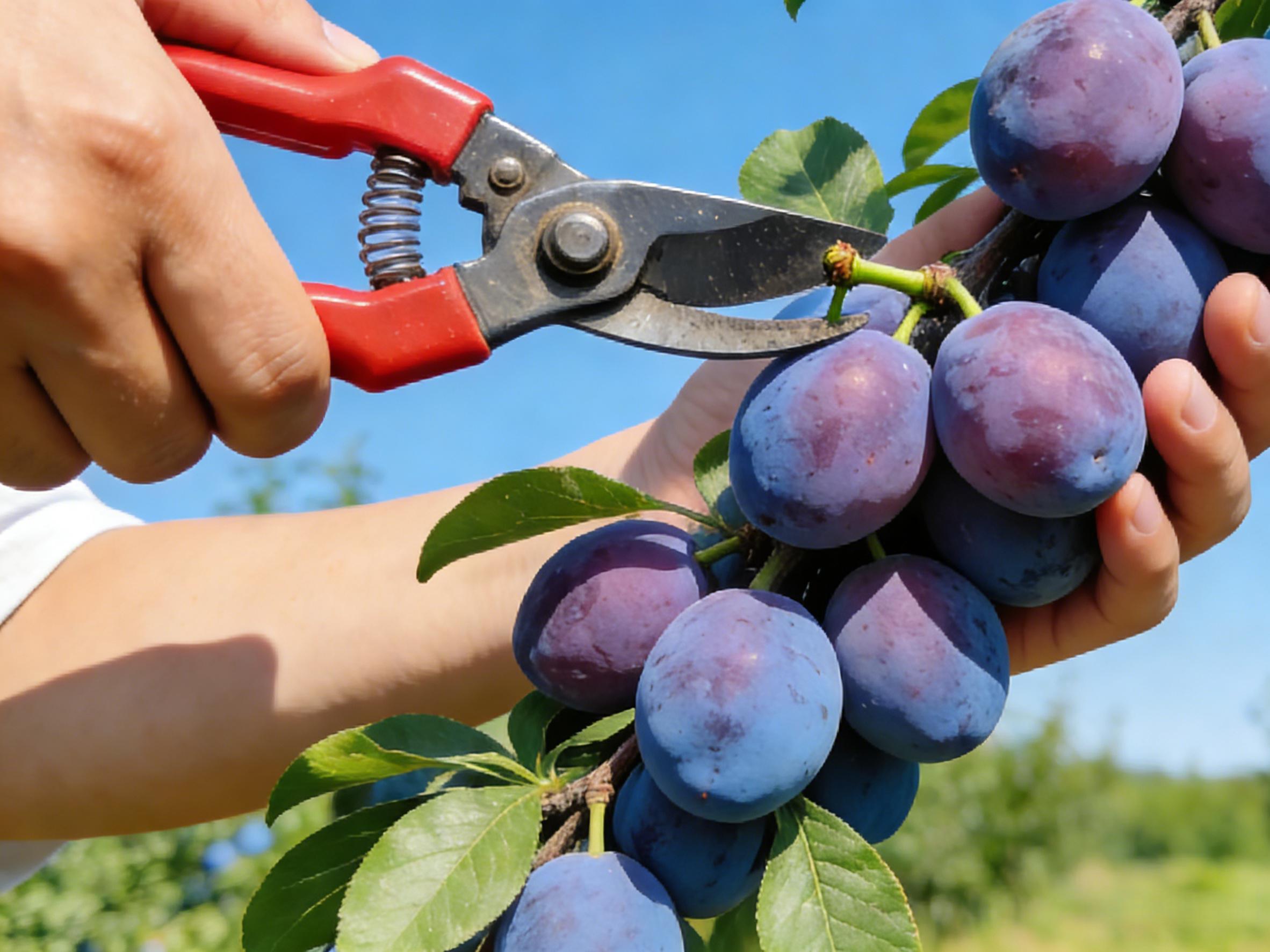 Live Exclusive Heirloom Non-GMO Grafted Plum Tree Sapling – Live Perennial Fruit Tree for Outdoor Garden & Backyard Planting