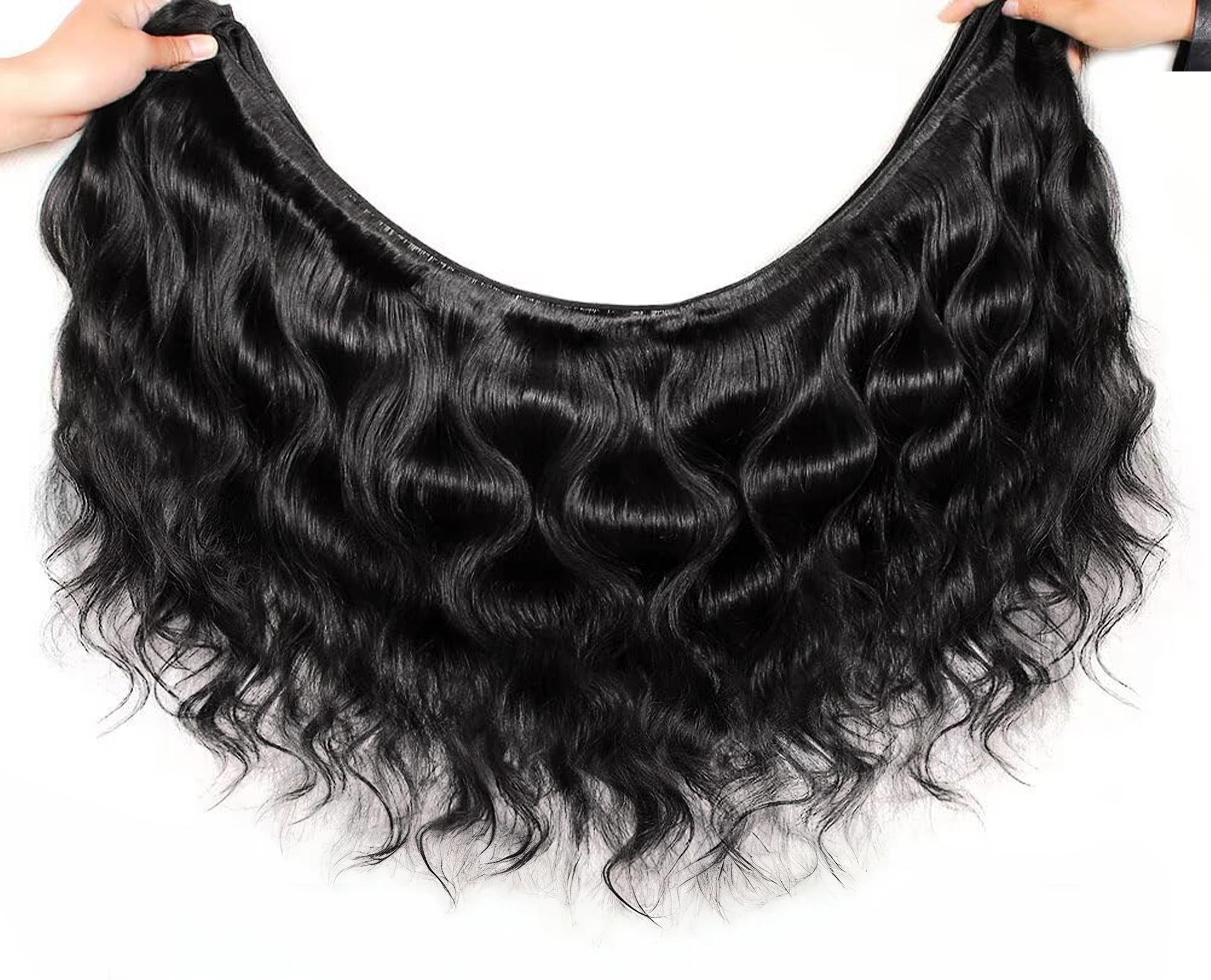 Vinisay Body Wave Human Hair Bundles Raw Indian Human Hair Weave 3 4 Bundles Quick Weave with 4x4 13x4 Closure Extensions Natural Black Sew in Extension Vinisay Body Wave Human Hair Bundles Raw Indian Human Hair Weave 3 4 Bundles Quick Weave with 4x4 13x4 Closure Extensions Natural Black Sew in Extension