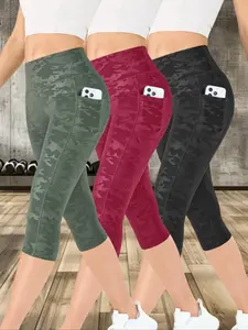 Women's Camo Print High Waist Sports Leggings, Breathable Comfortable Skinny Pants, High Stretch Yoga Leggings, Workout Legging Capris, Ladies Sportswear for Indoor Outdoor Wear