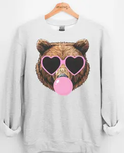 Bubble Bear Graphic Top