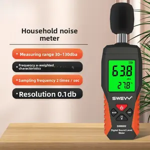 Decibel Meter Digital Noise Tester, Portable Sound Level Meter for Home Indoor Outdoor Noise Detection