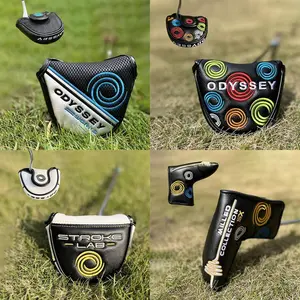 Odyssey White Ice Mallet Putter Headcover | Premium Golf Club Protector，Level Up Your Golf Game! Odyssey White Ice Putter Headcover