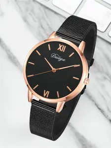 Elegant Casual Quartz Watch for Women, Metal Case, Analog Display, Perfect for Daily Wear, Holiday Gifts, All Seasons