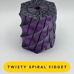 Twisty Spiral Toy, Compact Handheld Stress-Relief Tool for Kids