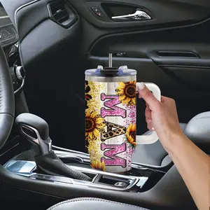 40oz heat-resistant insulated mug features a leak-proof lid and straw. Made of stainless steel, it's perfect for travel, fitness, office, and camping. it's suitable for all kinds of beverages and also makes a great Christmas and Thanksgiving present.