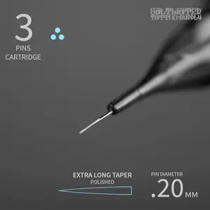 Membrane Cartridge Needles - Nanopin RL 0.20mm