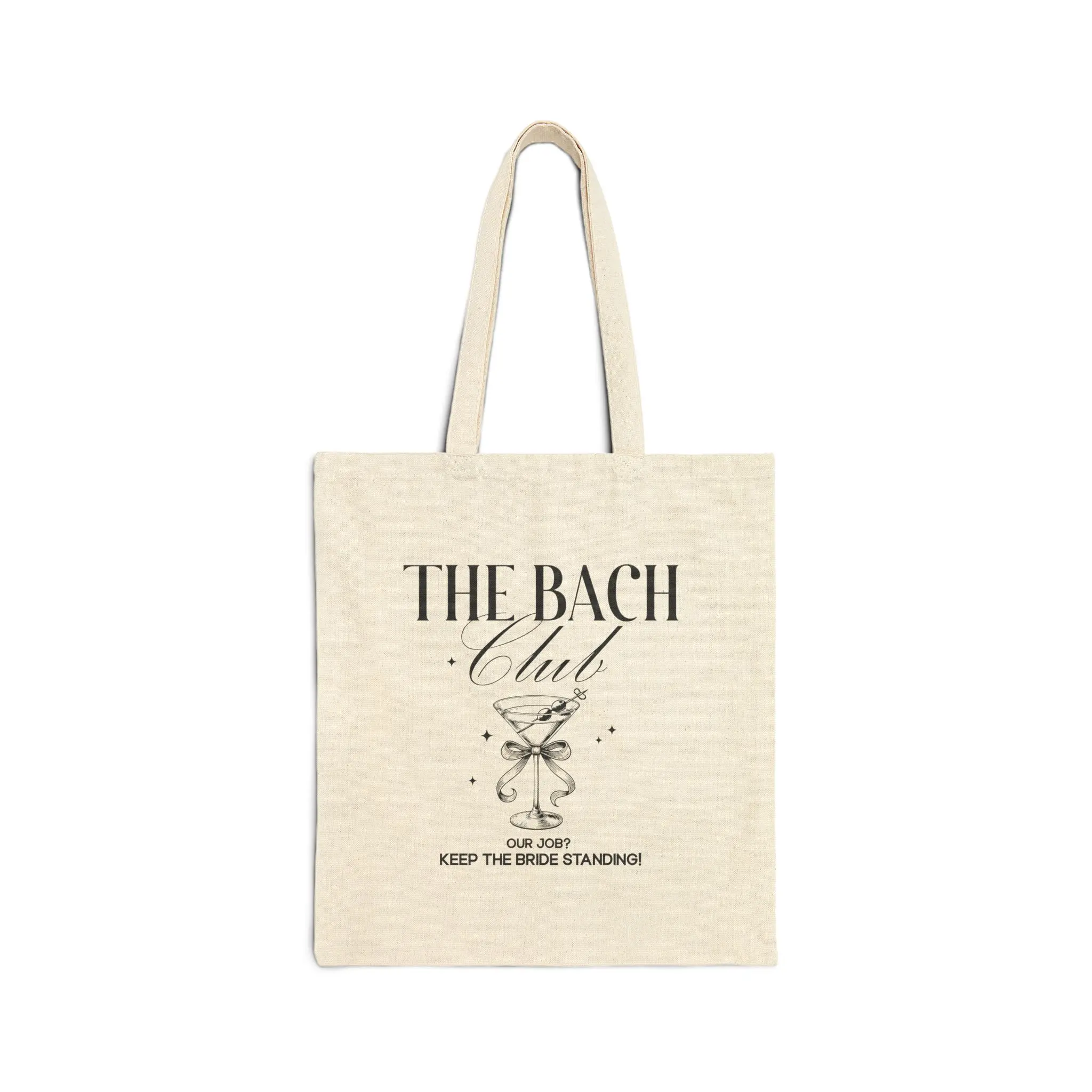 Bridal Party Tote Bag - Coquette The Bach Club, Bachelorette Gift, Wedding, Eco-Friendly Shopping Bag, Bridal Shower Favors