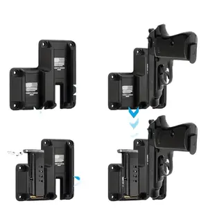 Magnetic Force Holster Suitable for 17/ 19/ 26 SIG Sauer Taurus Car Hidden Universal Pistol Magnetic Force Holster Air Gun Accessories Quick Draw Tactical