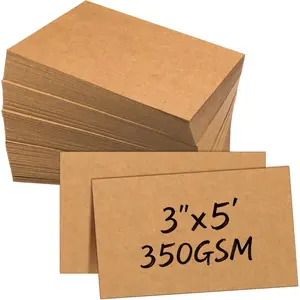 300 Pack Blank 3 x 5 Inch Index Cards, Heavy Study Cards, Note Cards for Office, School Learning,  Paper