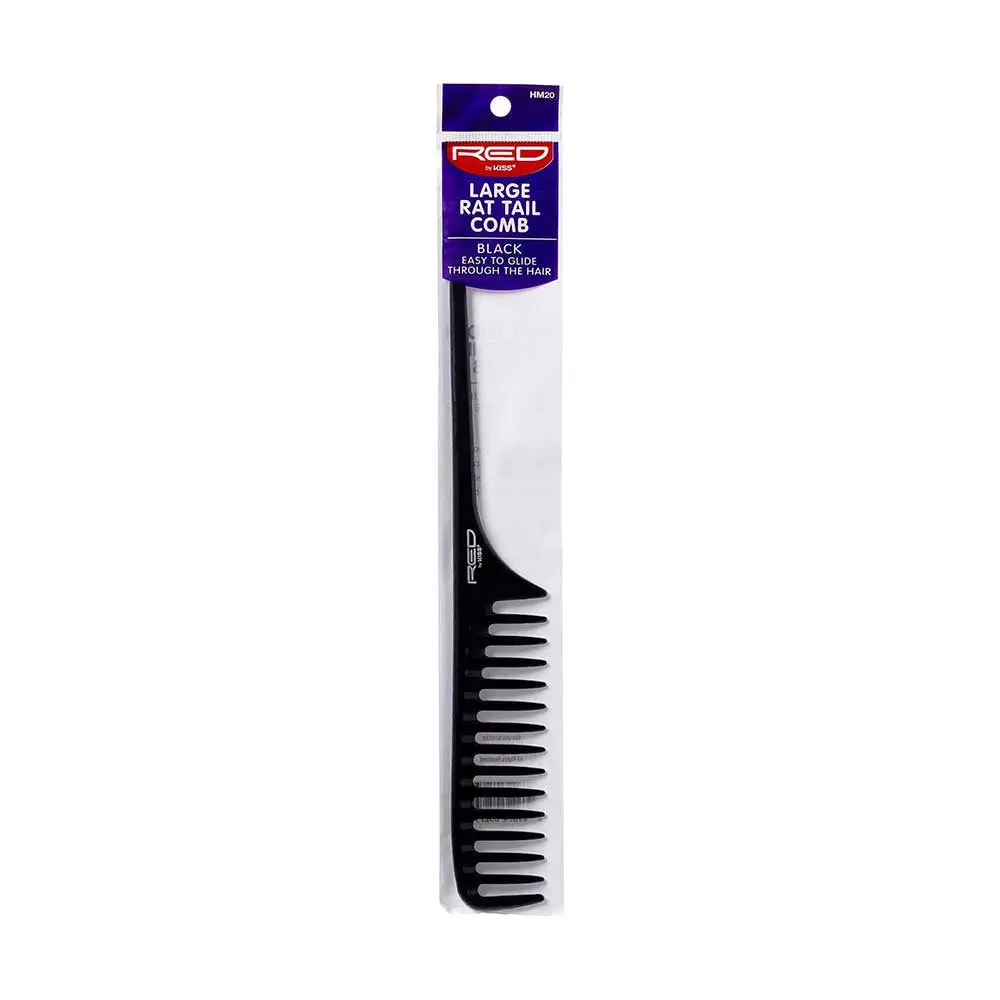 RED by KISS Large Rat Tail Comb