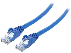 StarTech N6PATCH12BL StarTech.com Cat6 Patch Cable - 12 ft - Blue Ethernet Cable - Snagless RJ45 Cable - Ethernet Cord - Cat 6 Cable - 12ft