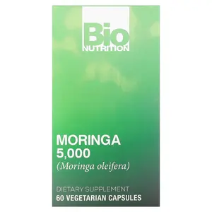 Bio Nutrition Moringa, 5,000 mg, 60 Vegetarian Capsules
