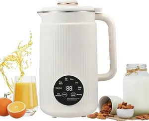 Soybean Milk Maker 1200ML Mini Soy Milk Automatic Heating Vegan Milk Filter-free for Home