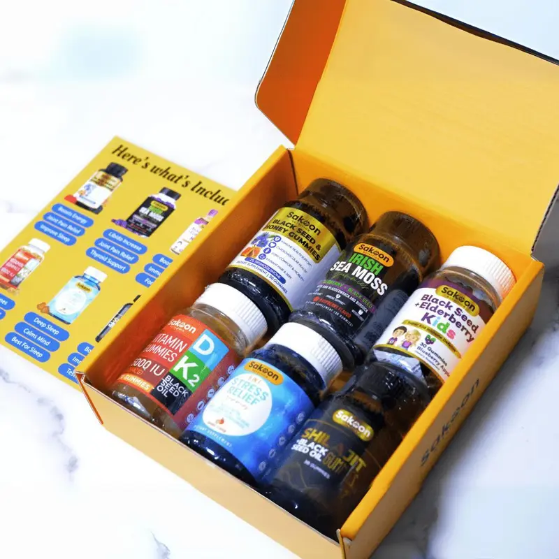 Sakoon Gummies Bundle Gift Set