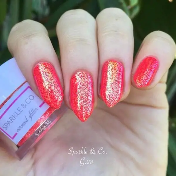 Sparkle & Co. Mermaid Glitter g. 28 Coral Glimmer