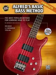 USED-Alfred's Basic Bass Method Complete: The Most Popular Method for Learning How to Play (Alfred's Basic Bass Guitar Library) by Ron Manus (Paperback)
