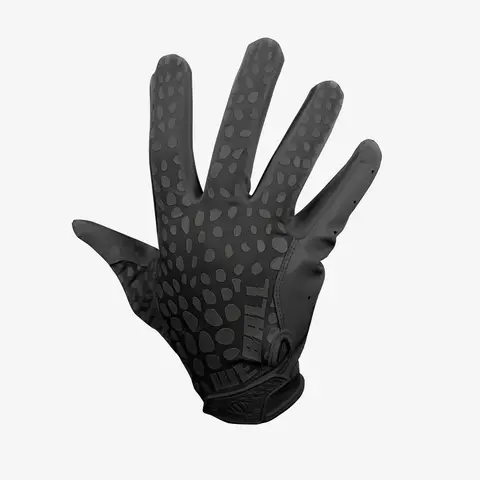 We Ball Sports Hypr-Grip Football Gloves, Men’s Sticky Silicone Palm Receiver Gloves (Youth & Adult)