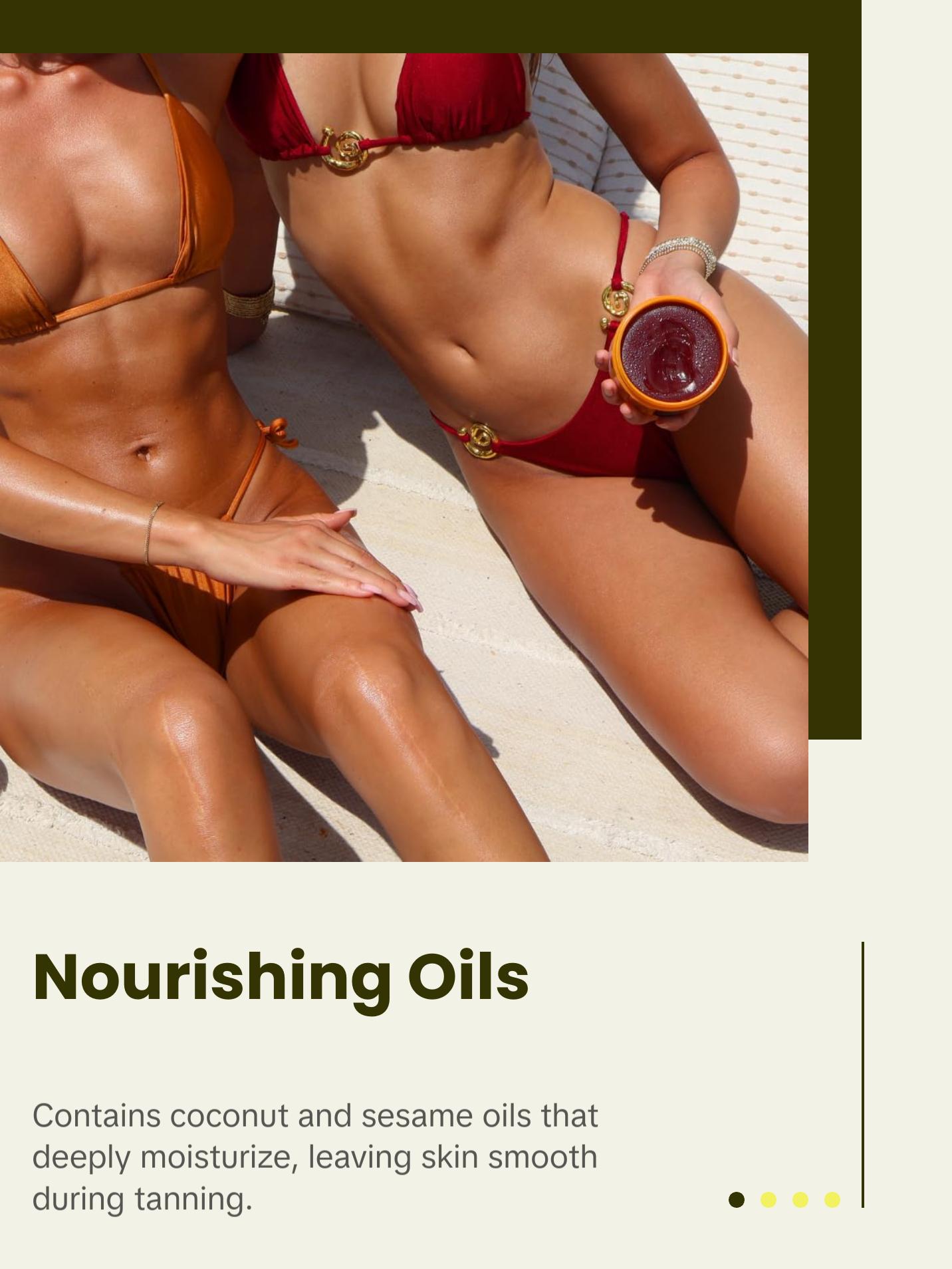 Carroten Intensive Browning Gel - Fast Tan Accelerator with Carrot & Coconut Oil - Water-Resistant, Non-Greasy Tanning Balm - Enriched with Vitamin A & E - Made in Greece, 5.1 fl oz