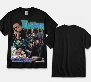 Friday "A Lot Can Go Down" Graphic T-Shirt, Vintage Movie Streetwear Tee, Retro Hip Hop Graphic Shirt, 90s Culture Tee, Gildan 5000