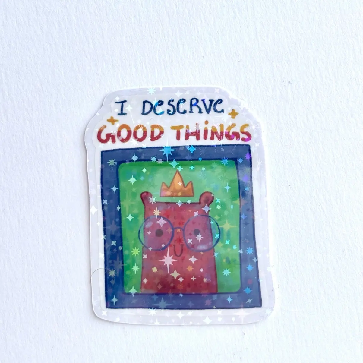 Cute bear Sticker - Decorative Sticker for Office Supplies