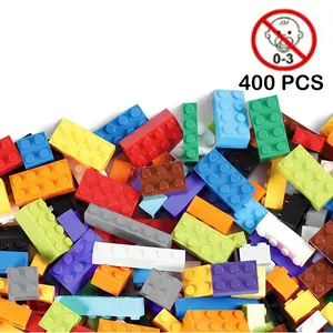 DIY Small Particle Building Blocks, 400pcs/set Colorful Bulk Free Puzzle, Creative and Educational Building Blocks for Boys & Girls