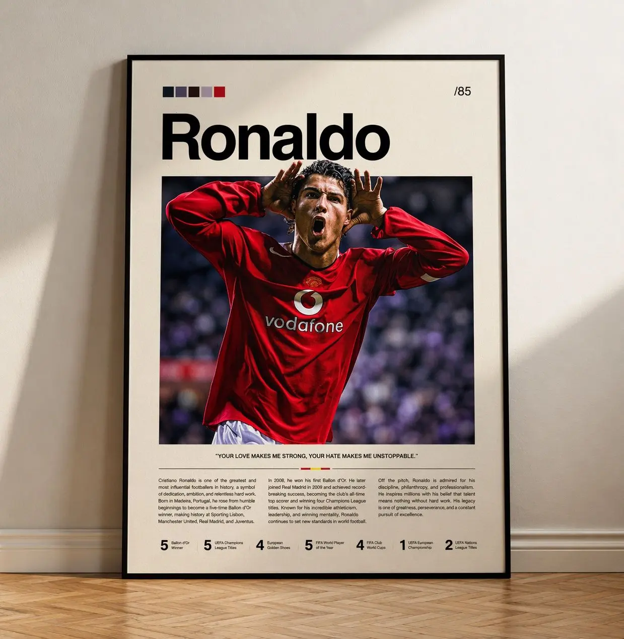 [Sale off up to 65%][Free Ship][No Frame] Cristiano Ronaldo Poster, Ronaldo Manchester United Wall Art, Framed Ronaldo Print, Manchester United Ronaldo Decor, Ronaldo Fan Gift Idea