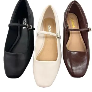 WOMENS CASUAL CLOSED TOE BALLET FLAT KIANA-S