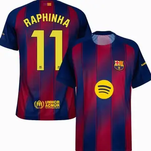 Unisex Soccer/Football Brazil Team Raphinha Barcelona 2026 Away Replica Jersey