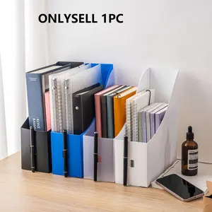File Storage Box, 1 Count Foldable Desktop File Organizer, Desk Organizer for Home Office School Student Dormitory, Files Organizer, Office Supplies