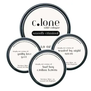 C.LONE Smooth Criminal Collection - Clones of Bad Boy, Guilty Love, Wanted by Night - Exclusive Trio of Solid Colognes for Men