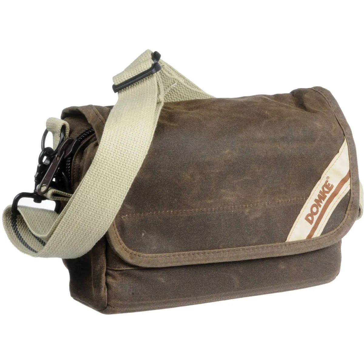 Domke F-5XB Medium-Size RuggedWear Canvas Camera Bag with Belt Loops - Shoulder & Belt Carry for Photographers, Compatible with Camera Accessories & DSLR Kits