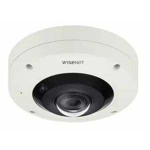 Hanwha Techwin  1.08 mm 12MP IR Fixed WDR Fisheye Analytics Poe Camera