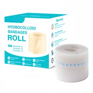 Hydrocolloid Skin Care Roll, Flexible Adhesive Skin Patch, Hydrating & Absorbent Protective Cover for Blisters & Blemishes