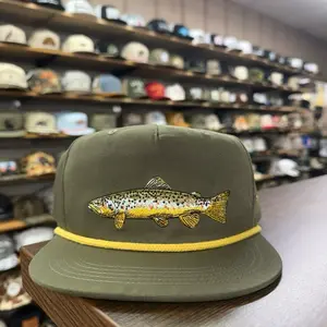 Trout Rope Hat - Military Green