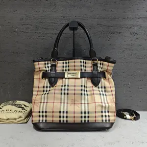 Pre-owned BURBERRY Canvas Shoulder Bags 7.8'' R14359 Shoulder Bag C14303448137 0409 T1 Qiqi