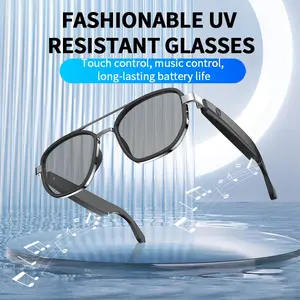 Pengteng Smart Glasses, Wireless Smart Glasses, Smart Glasses Earphones, Multi-Function Sunglasses, Support Hd Call, Music Play, Bluetooth Fast Connection, Suitable For Driving, Outdoor Sports And Daily Use, Digital Gifts, Smart Digital Gadgets