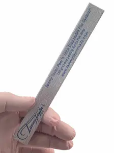 Tammy Taylor Filer 25pk Disposable 180 Grit Long Lasting Zebra Strip for File System Use - 180 Grit Sanding Paper