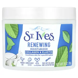 St. Ives Renewing Moisturizer, Collagen & Elastin, 10 oz (283 g) St. Ives Renewing Moisturizer, Collagen & Elastin, 10 oz (283 g)