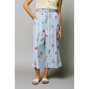 Dolce Vita Lightweight Pant with Pockets and Tie Detail