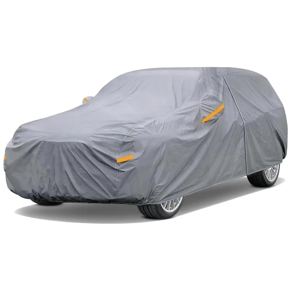Nilight Cotton Waterproof Car Cover, Car Protector - UV Proof, Universal Fit for SUVs, Jeeps (Up to 181in Length) Sunshade For Car Outside