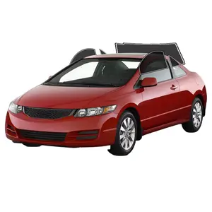 Precut Window Tint Film For Honda Civic Coupe 2006-2011 Window 2Ply Anti-Shatter, UV Block, Privacy Protection, Easy Install, No Trimming Needed,Heat & Glare Reduction