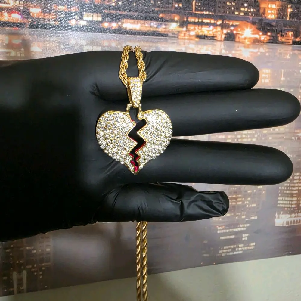 Broken Heart Necklace