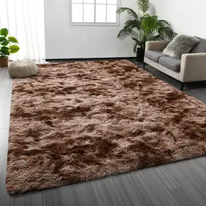 Solid Color Faux Fur Rug, 1 Count Soft Plush Rug, Decorative Carpet, Decorative Area Rug for Home Living Room Bedroom, Room Decor, Home Decor