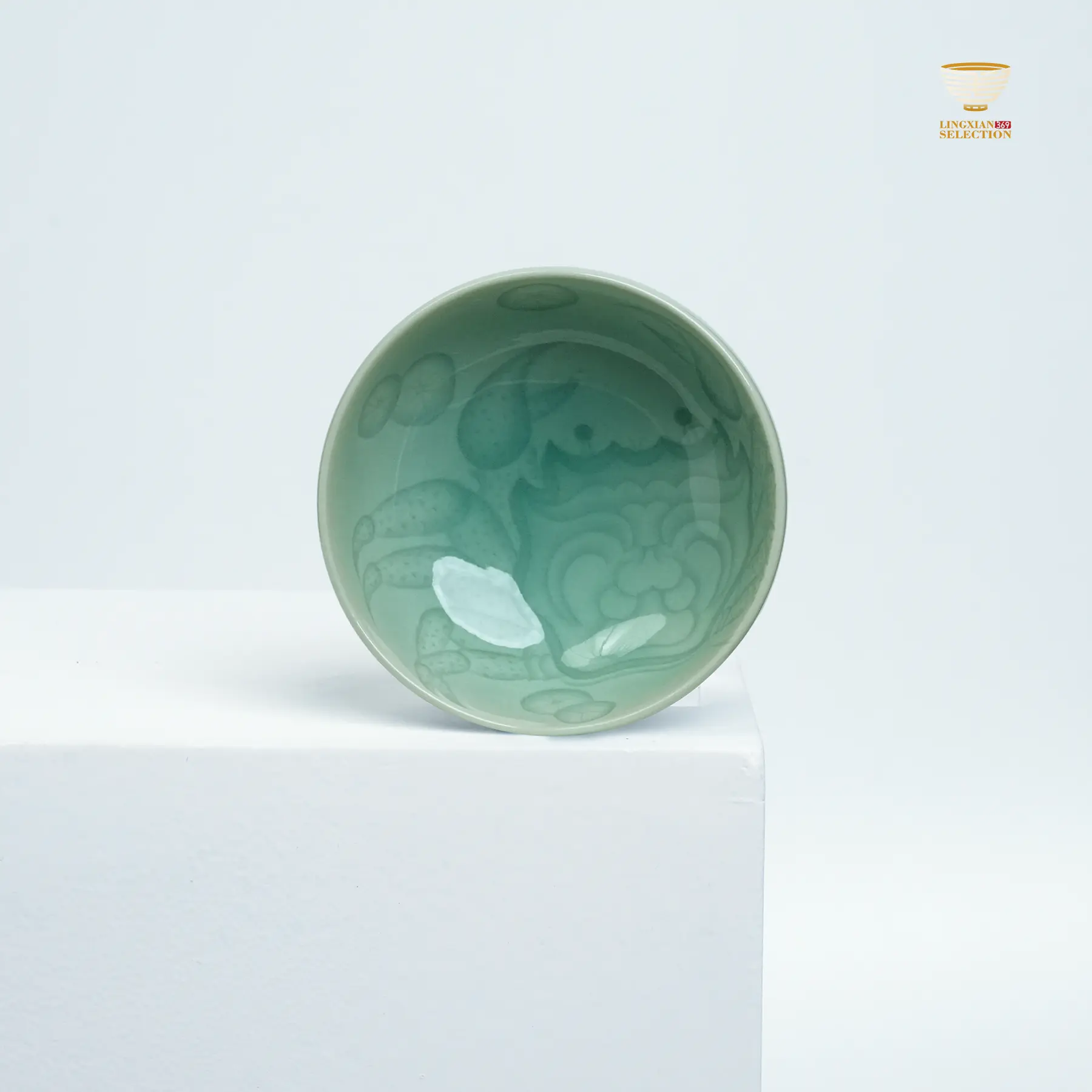 【Longquan Celadon by Liao Xinliang · Crab Meditation Tea Cup  ｜A Masterpiece of Craftsmanship & Tea Aesthetic Collection】